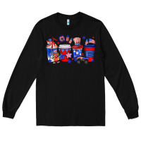Black 4th of July coffee drinks Long Sleeve Tee - Neo Western