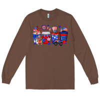 Chestnut 4th of July coffee drinks Long Sleeve Tee - Neo Western