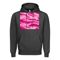 Charcoal Heather pink glitter Zipper Hoodie - JahusDesignShop