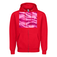 Red pink glitter Zipper Hoodie - JahusDesignShop