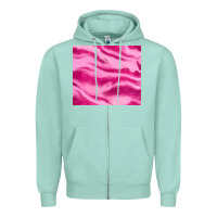 Seafoam pink glitter Zipper Hoodie - JahusDesignShop