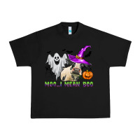 Black moo i mean boo Urban Heavy Tee - Zillion Design Studio