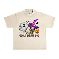 Sandshell moo i mean boo Urban Heavy Tee - Zillion Design Studio
