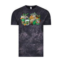 Cloud Black koala coffee cups Vintage Tee - Zillion Design Studio