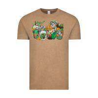 Vintage Coffee koala coffee cups Vintage Tee - Zillion Design Studio