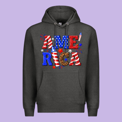 America Premium Hoodie Designed By Nancycooperartshop