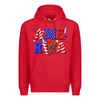 Red America Premium Hoodie - NancyCooperArtShop
