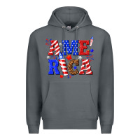 Rock America Premium Hoodie - NancyCooperArtShop