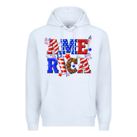 White America Premium Hoodie - NancyCooperArtShop