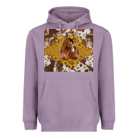 Lavender horse Heavyweight Hoodie - BarkalooDesign