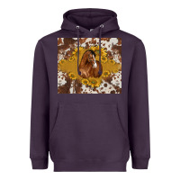 Plum horse Heavyweight Hoodie - BarkalooDesign