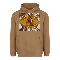 Toasted Coconut horse Heavyweight Hoodie - BarkalooDesign
