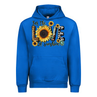 Cobalt for the love of sunshine Urban Hoodie - LillyAllenDesigns