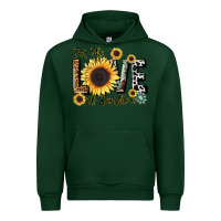 Forest Green for the love of sunshine Urban Hoodie - LillyAllenDesigns
