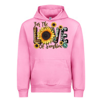 Fuchsia Pink for the love of sunshine Urban Hoodie - LillyAllenDesigns