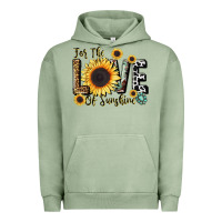 Pigment Oil Green for the love of sunshine Urban Hoodie - LillyAllenDesigns