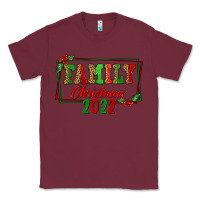 Burgundy Family Christmas 2022 Classic Tee - FaDigitalArtStudio
