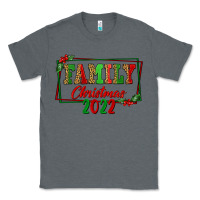 Charcoal Heather Family Christmas 2022 Classic Tee - FaDigitalArtStudio