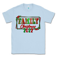 Dusty Blue Family Christmas 2022 Classic Tee - FaDigitalArtStudio