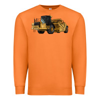 Carrot Wheel Tractor Scraper Premium Sweatshirt - LillyAllenDesigns