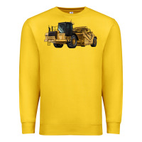 Lemon Wheel Tractor Scraper Premium Sweatshirt - LillyAllenDesigns