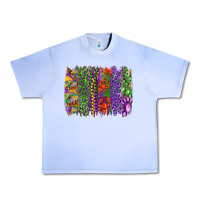Grape Ice mardi gras brush strokes king cake and craw fish Urban Heavy Tee - RanaPortraitStore