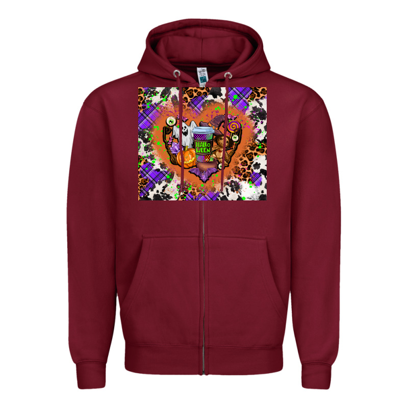 Halloween Heart Zipper Hoodie by AdoDesignShop | Teevron