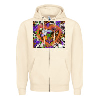 Sandshell halloween heart Zipper Hoodie - AdoDesignShop