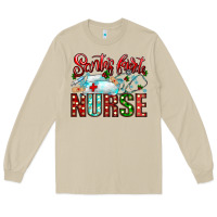 Mushroom santa is favorite nurse Long Sleeve Tee - CowhideDigitalArt