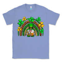 St. Patrick's Day Gnome Rainbow Classic Tee | Teevron
