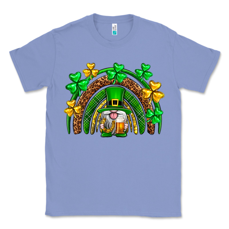 St. Patrick's Day Gnome Rainbow Classic Tee by Neo Western | Teevron