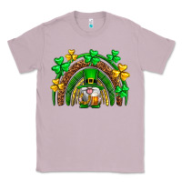 Lilac St. Patrick's Day gnome rainbow Classic Tee - Neo Western