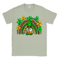 Matcha St. Patrick's Day gnome rainbow Classic Tee - Neo Western