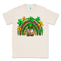 Natural St. Patrick's Day gnome rainbow Classic Tee - Neo Western