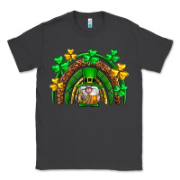 Smoke St. Patrick's Day gnome rainbow Classic Tee - Neo Western