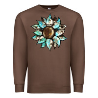 Chestnut sunflower Premium Sweatshirt - BarkalooDesign