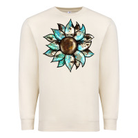 Sandshell sunflower Premium Sweatshirt - BarkalooDesign