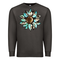 Smoke sunflower Premium Sweatshirt - BarkalooDesign