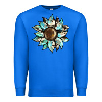 True Royal sunflower Premium Sweatshirt - BarkalooDesign