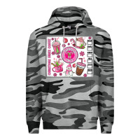 Slate Camo christmas vibes coffee Premium Hoodie - MaliasSmallBusiness