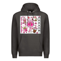 Smoke christmas vibes coffee Premium Hoodie - MaliasSmallBusiness