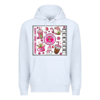 White christmas vibes coffee Premium Hoodie - MaliasSmallBusiness