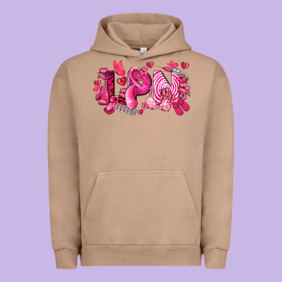 Lpn Breast Cancer Certified Nursing Assistant Urban Hoodie Designed By Lillyallendesigns