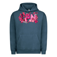 Pigment Midnight Navy lpn breast cancer certified nursing assistant Urban Hoodie - LillyAllenDesigns