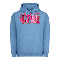 Pigment Pebble Blue lpn breast cancer certified nursing assistant Urban Hoodie - LillyAllenDesigns