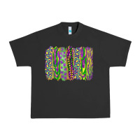 Pigment Black mardi gras brush stroke Urban Heavy Tee - RanaPortraitStore