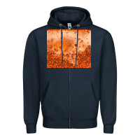Navy orange glitter tumbler Zipper Hoodie - JahusDesignShop