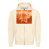 Sandshell orange glitter tumbler Zipper Hoodie - JahusDesignShop