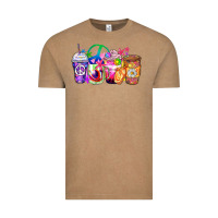 Vintage Coffee hippie coffee cups Vintage Tee - Zillion Design Studio