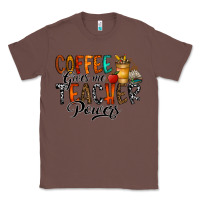 Chestnut coffee gives me teacher Classic Tee - CowhideDigitalArt